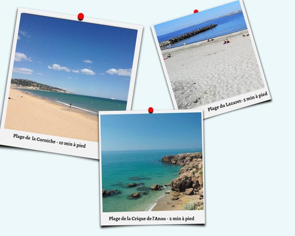 Le Paradis - Vue Imprenable Sur La Mer Sete Bagian luar foto